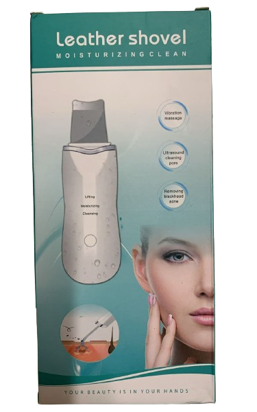 EXFOLIADOR Y LIMPIADOR DE CUTIS ULTRASONICO ELECTRICO CON REPUESTO DE GOMA 8815 MUYE