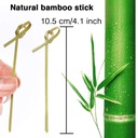 SET*100 PALITO DE PIQUEO DE BAMBOO